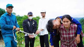 Single Mother And An Engineer Face Danger Deep In The Forest — Until Officer Giang Appears 🔥