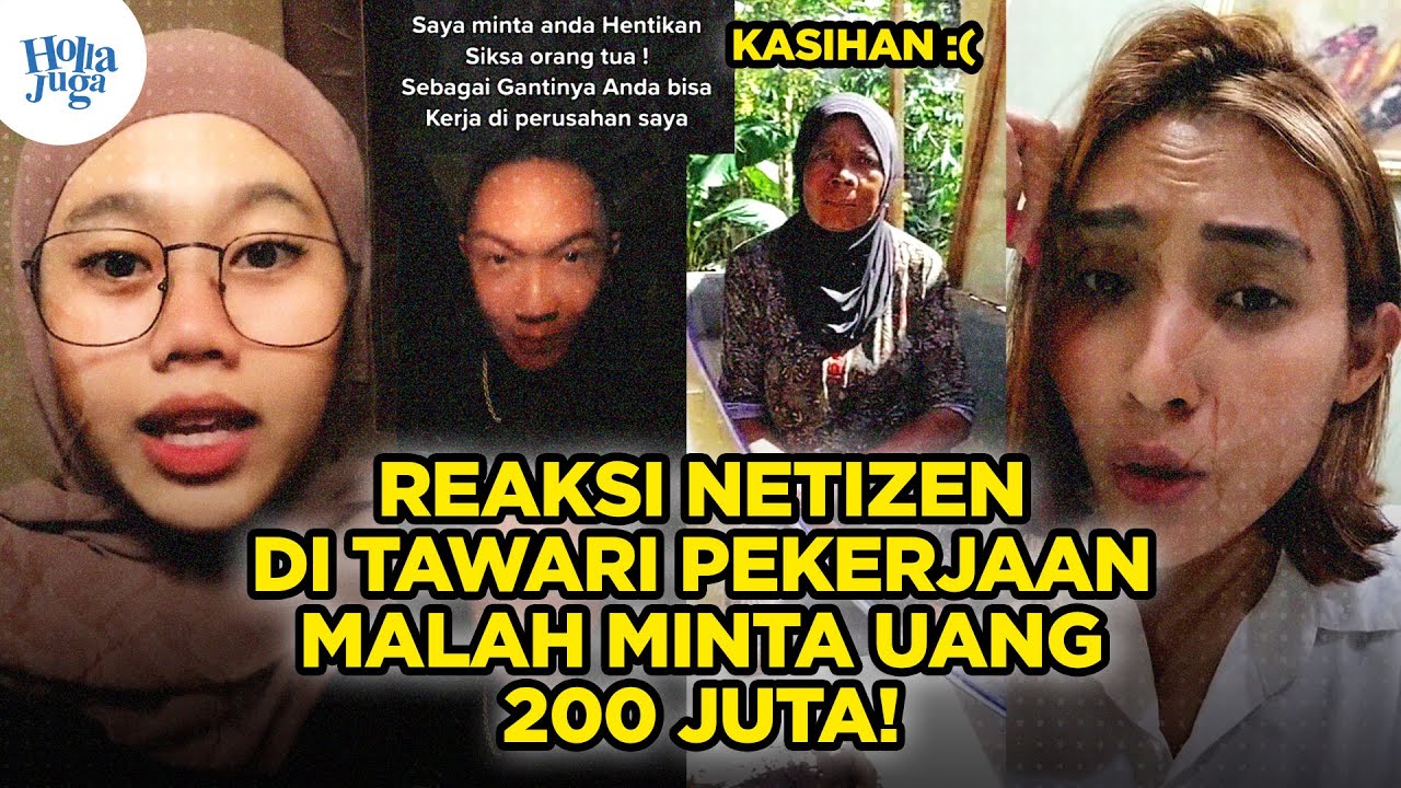 Reaksi Netizen Live Streaming Nenek Mandi Minta Uang 200 Juta Kepada John Lbf