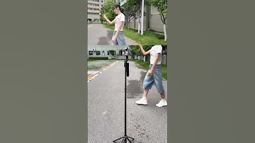 Extendable Auto Face Tracking Tripod 360° Rotation, No App!!  # Auto Face Tracking Tripod