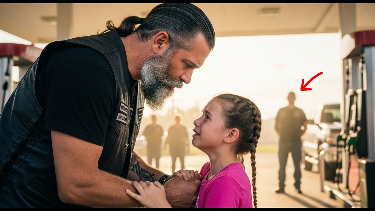 “He Watches Me Through the Window”—A Girl Told a Biker at a Car Wash