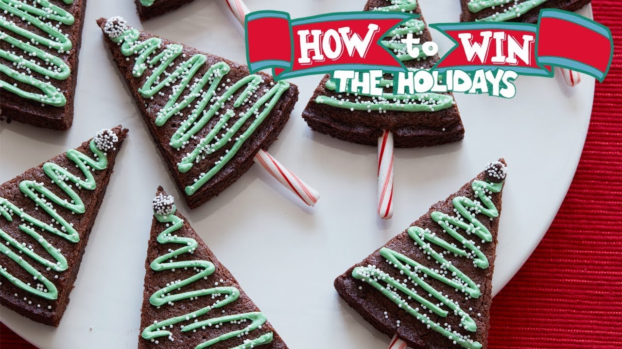 Christmas Tree Brownies | Food Network