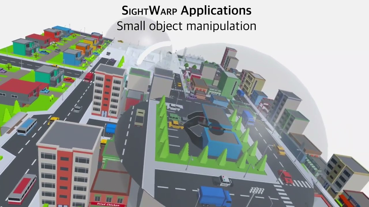 At a Glance to Your Fingertips: Enabling Direct Manipulation of Distant Objects Through SightWarp