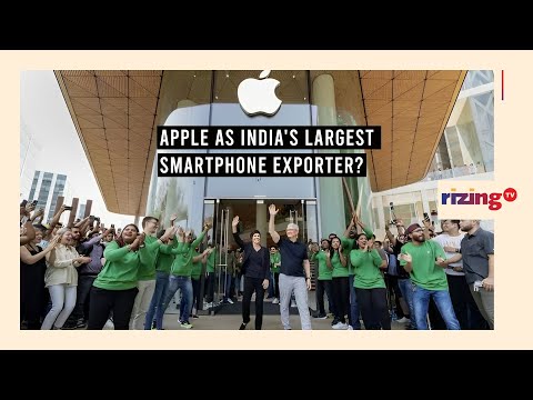 How Apple Became The Largest Smartphone Exporter Of India | RizingBiz | Rizing
