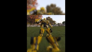stop motion Transformers ROTB studio series 100 Bumblebee#shorts