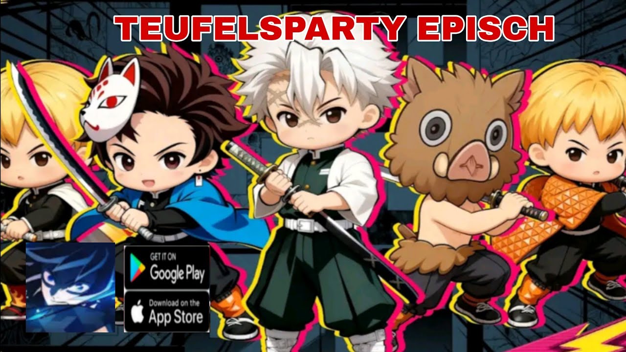 Teufelsparty Episch Gameplay - Demon Slayer RPG Game Android