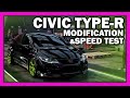 Honda Civic Type-R Modification and Speed Race in NFS