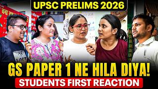 UPSC Prelims 2026: The Pattern Has Changed! | Students First Reaction | PW OnlyIAS Offline