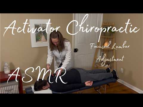 Activator Chiropractic ASMR - Focused Lumbar Adjustment