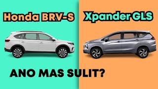 Honda BRV S vs Mitsubishi Xpander GLS