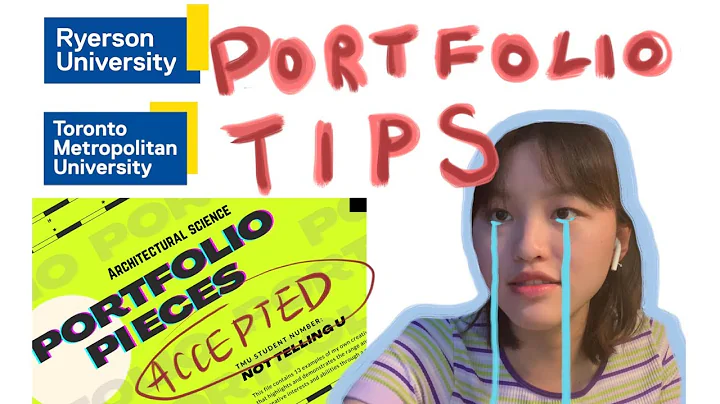 Accepted Architecture Art portfolio + TIPS | TMU Ryerson & UofG 2023