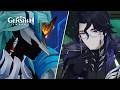 Pantalone Harbinger Introduction & His Interaction With Dottore - Genshin Impact 6.6
