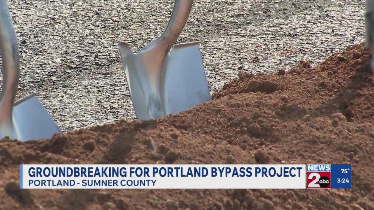 Groundbreaking held for Portland, TN bypass project