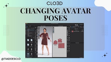 How to Change Avatar Pose in CLO3D