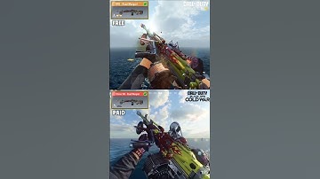 New FREE Legendary RPD in CODM🤯 PC vs Mobile