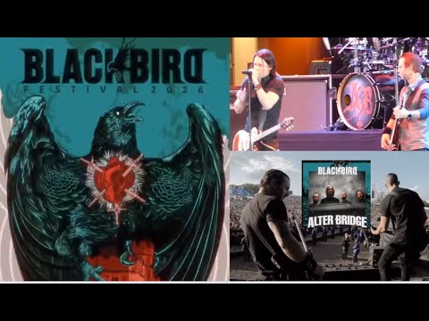 Alter Bridge announce ‘Blackbird Festival‘ for 2026 w/ Skindred/Florence Black and Cardinal Black