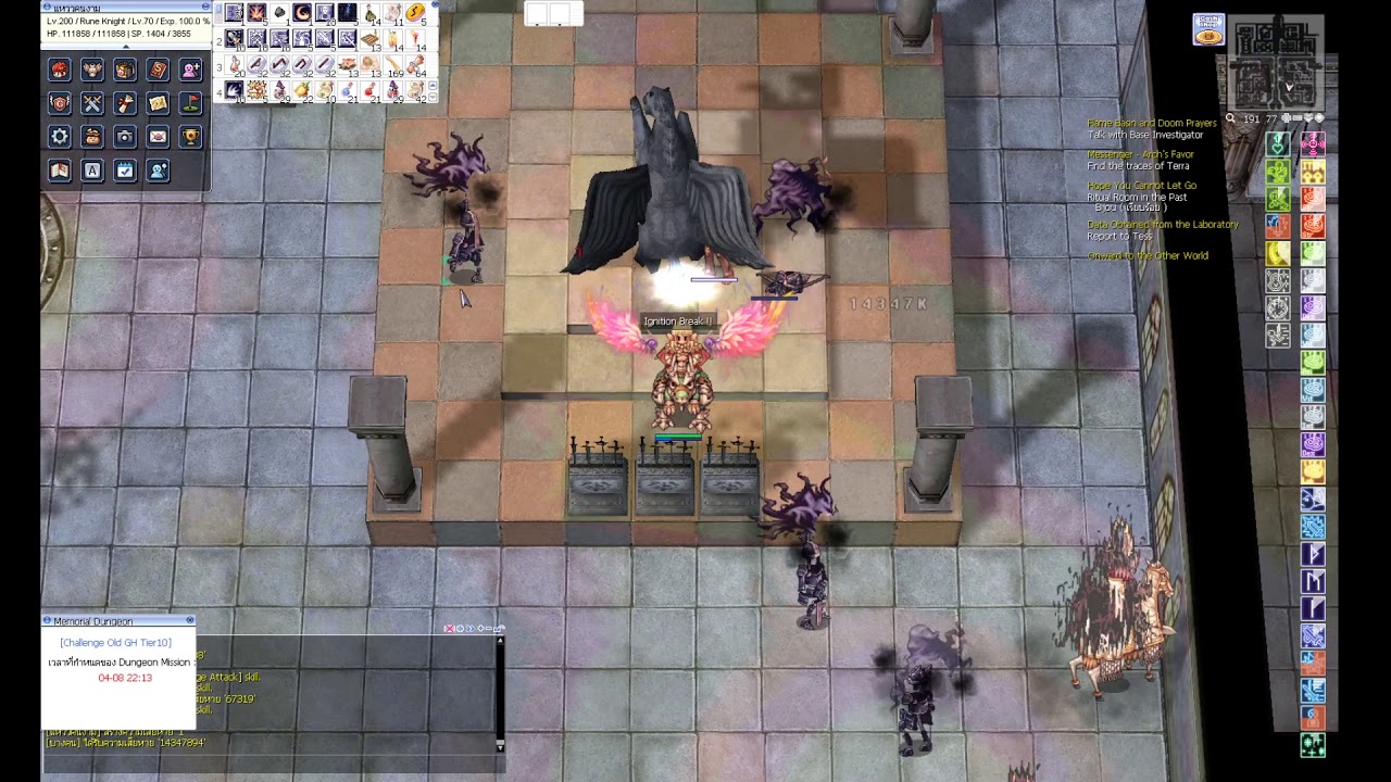 Challenge Old GH Tier 10 - Solo Rune Knight eieieieiei - YouTube