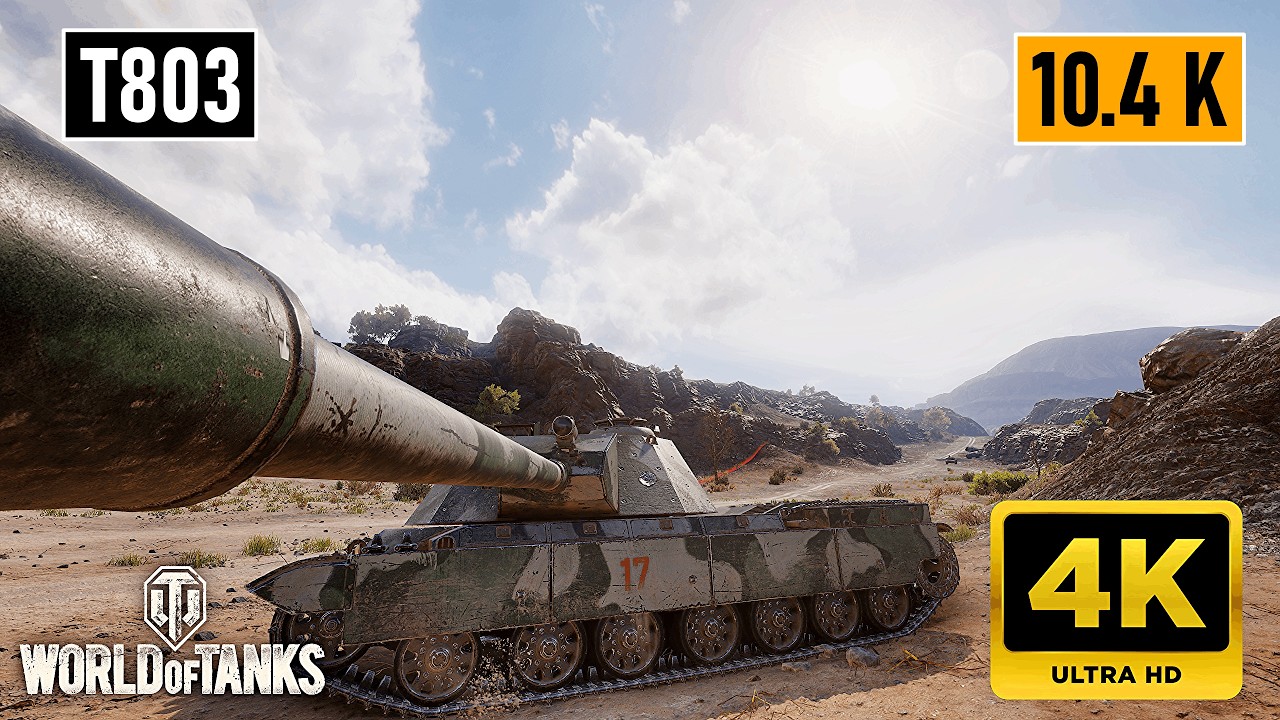 Destroyed at 11:57… Still 10.5K DMG | T803 | El Halluf | WoT