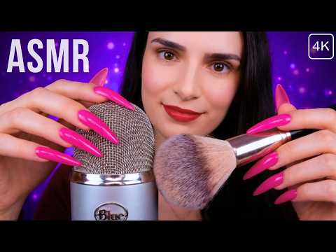 ASMR WARNING ⚠️ Your Brain Will MELT 🫠🧠 DEEP Mic Scratching & Brushing UNTIL You Sleep | No Talking