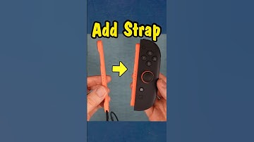 How to Attach the Strap to a Switch 2 Joy-Con | Nintendo Joycon Controller