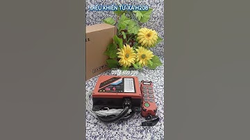 ĐIỀU KHIỂN TỪ XA HENJEL H208, ĐIỀU KHIỂN 8 NÚT 2 CẤP TỐC ĐỘ, ĐIỀU KHIỂN TỪ XA CẦU TRỤC GIÁ TỐT NHẤT