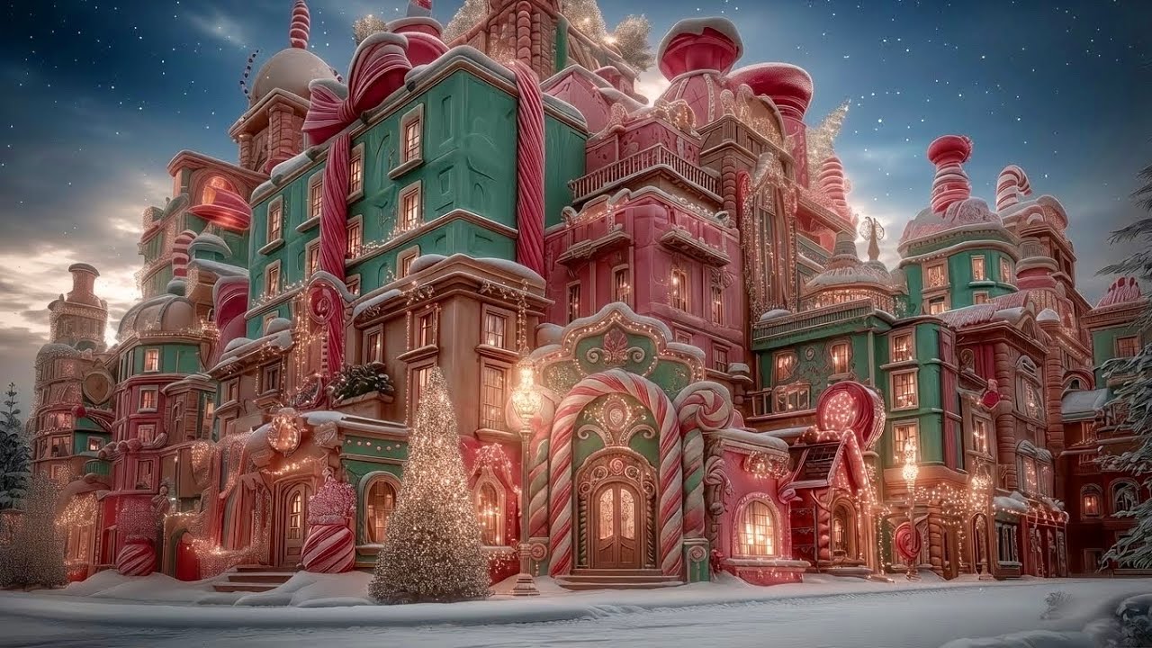 クリスマス限定ホテルに宿泊してみた【AI幻想ホテル-part6】【AI音楽】｜🎄Stayed at the Christmas Fantasy Hotel【AI Fantasy Hotel 】