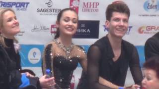 2017 Russian Jr Nationals - Elizaveta Khudaberdieva / Nikita Nazarov SD