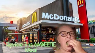 Trying  McDonalds | Saweetie Meal Review | Mukbang |