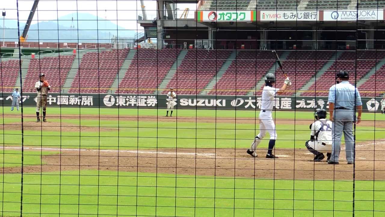 2012/7/25　盈進vs広島新庄@マツダS 広島新庄・田口麗斗投手（2年）の投球②