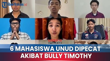 🔵Tragedi Bullying Timothy: 6 Mahasiswa Unud Dipecat dari Organisasi & Terancam Tak Lulus