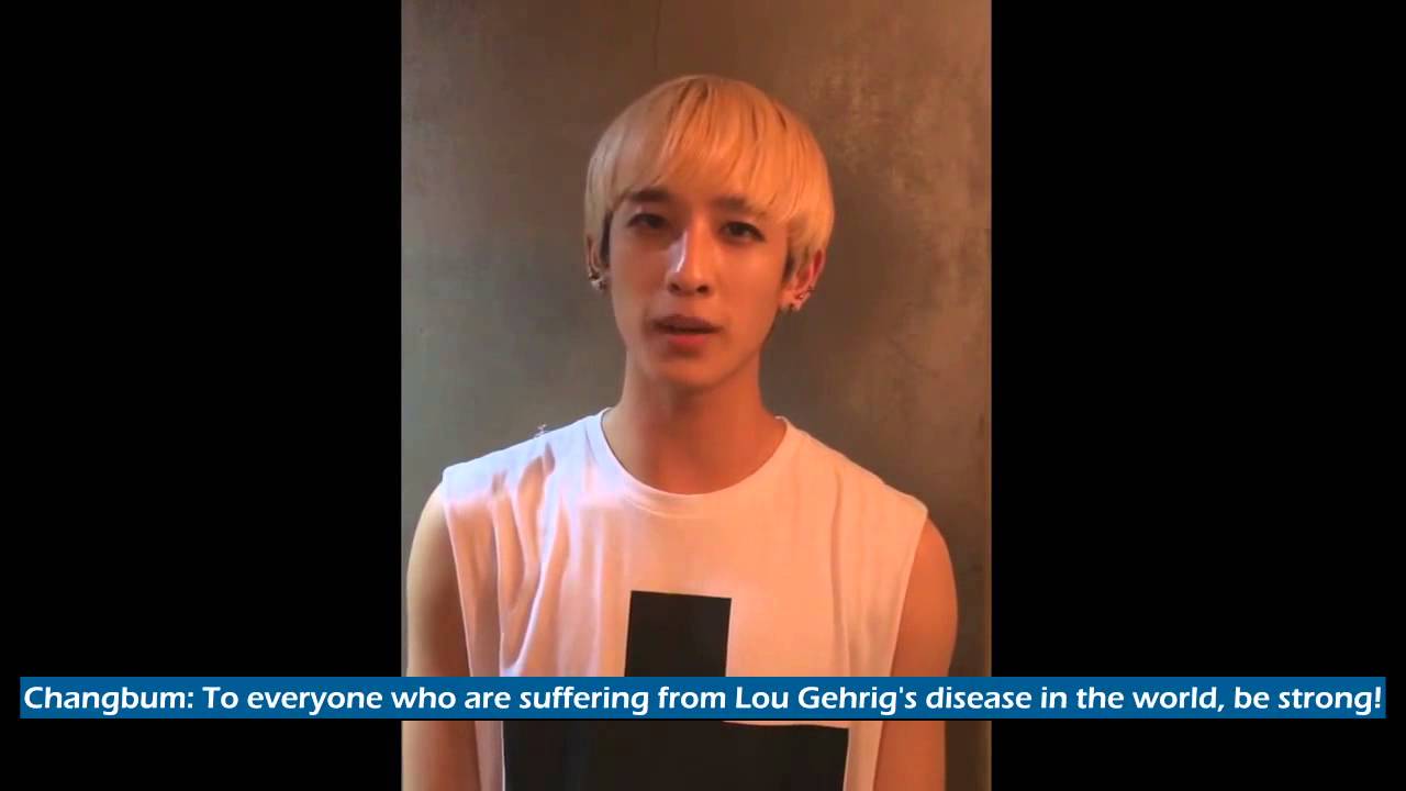[Eng Sub] 140823 100% Changbum ALS Ice Bucket Challenge