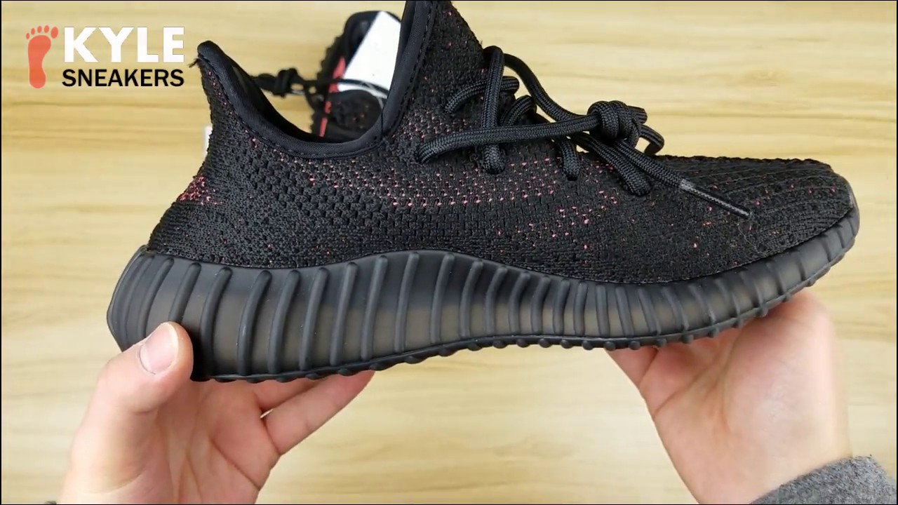 Fast Review | Wonderful Version UA Yeezy V2 RED SPLY-350 Black/Red in Details Kyle Sneakers