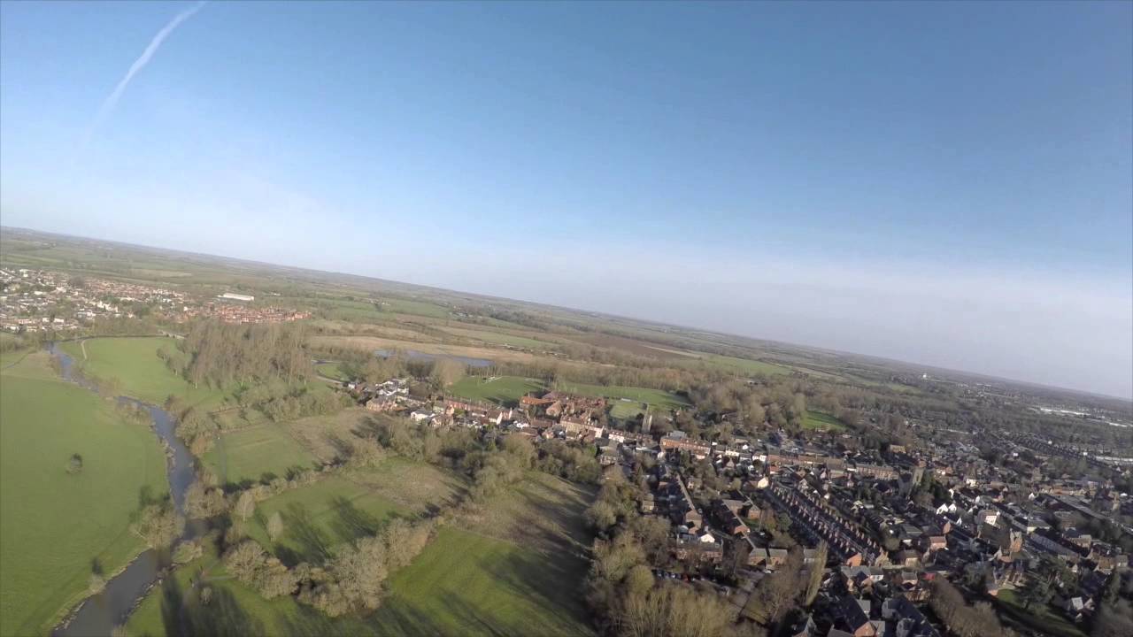 Stony Stratford Buckinghamshire Aerial Video YouTube