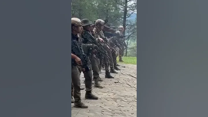INDIAN ARMY 🇮🇳 US ARMY🇺🇲 join training in India# jai hind - DayDayNews