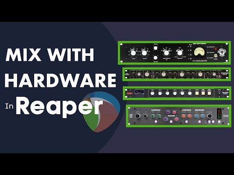 Mix With Analog Outboard Gear In Reaper