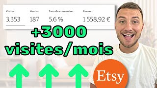 6 Façons Daugmenter Instantanément Vos Visites Sur Etsy Comment Être En Première Page Sur Etsy ?
