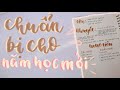 MÌNH CHUẨN BỊ GÌ CHO NĂM HỌC MỚI HIỆU QUẢ? // Back to school 2020 // GitMind // jawonee