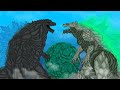 Voidzilla earth vs godzilla earth  monsters from other dimensions  pandy animation 78