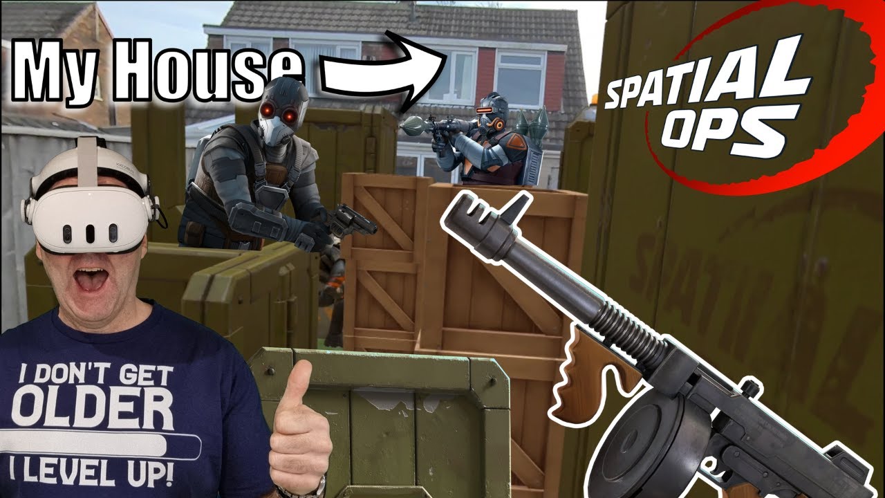 The BEST Mixed Reality Game EVER? SPATIAL OPS