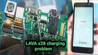 lava x28 charging problem||lava x28 charging jumper