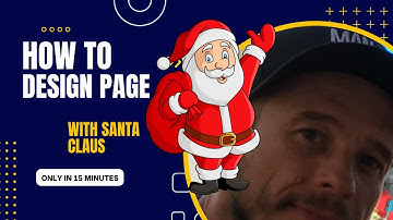 Santa Claus  HTML file with CSS and JavaScript elements