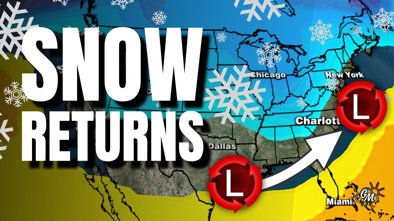 Here's When SNOW Could Return In A BIG Way... - YouTube