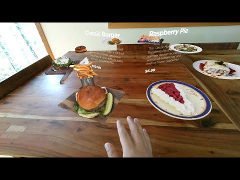 Augmented Reality (AR) Menu