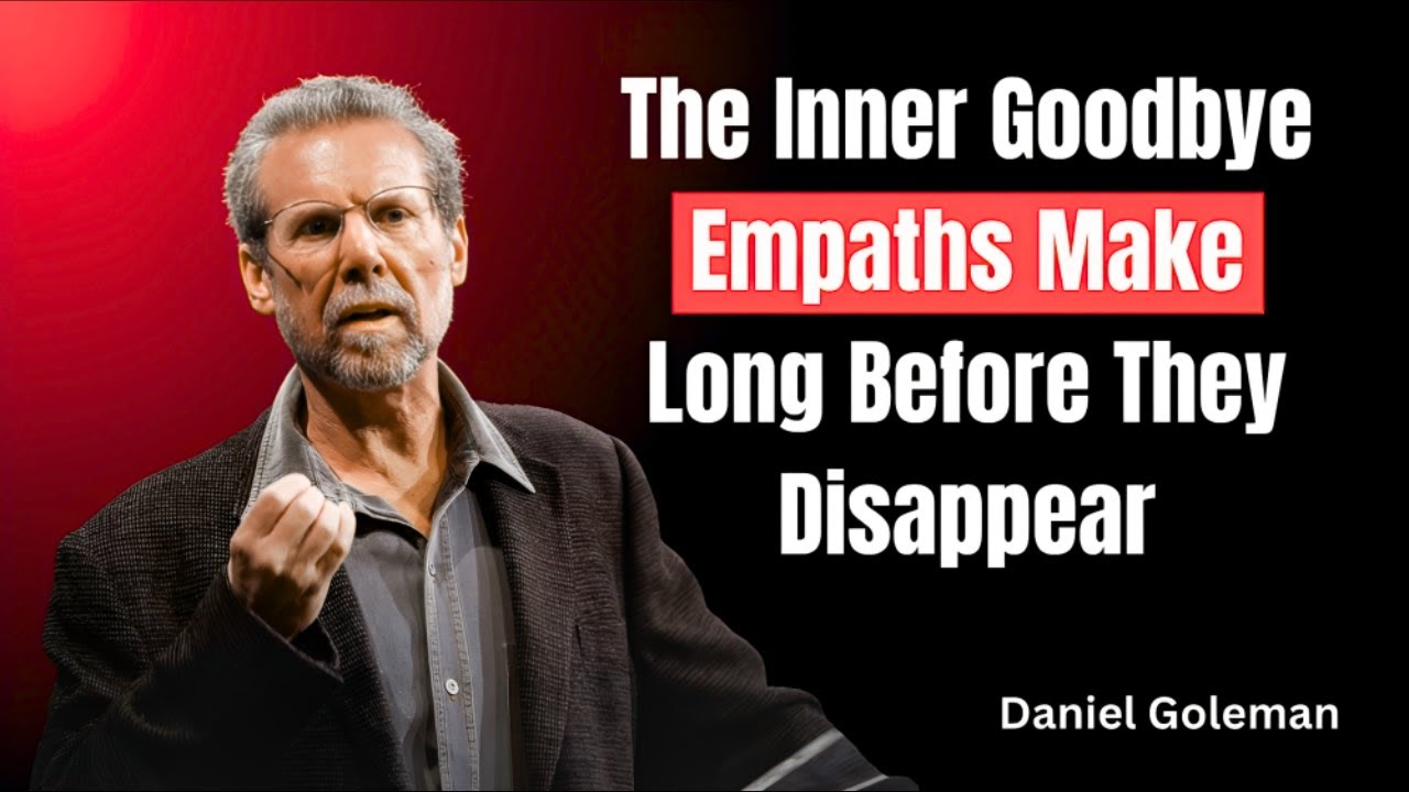 The Inner Goodbye Empaths Make Long Before They Disappear 💔🧠 | Emotional Intelligence