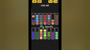 ball sort puzzle level 587