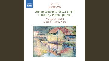 String Quartet in G Minor: III. Molto adagio - Allegro vivace