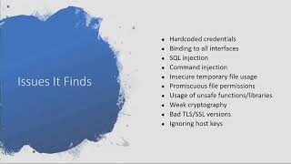 Lightning talk 01 "Security linters – why we need them?" - Мартин Врачев