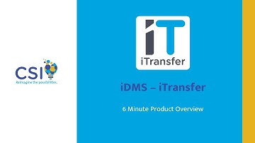 iMIS Data Management Suite | iTransfer Product Overview