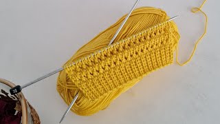 YENİ Örgü Modeli ✅️ Yelek Hırka Atkı Bere İçin Örgü Modeli ✅️ Knitting Crochet.