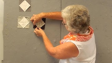 Cathedral Window 5 inch squares