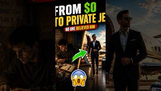 From $0 To A Private Jet ✈️ #shorts #explore #viral #tranding #boost